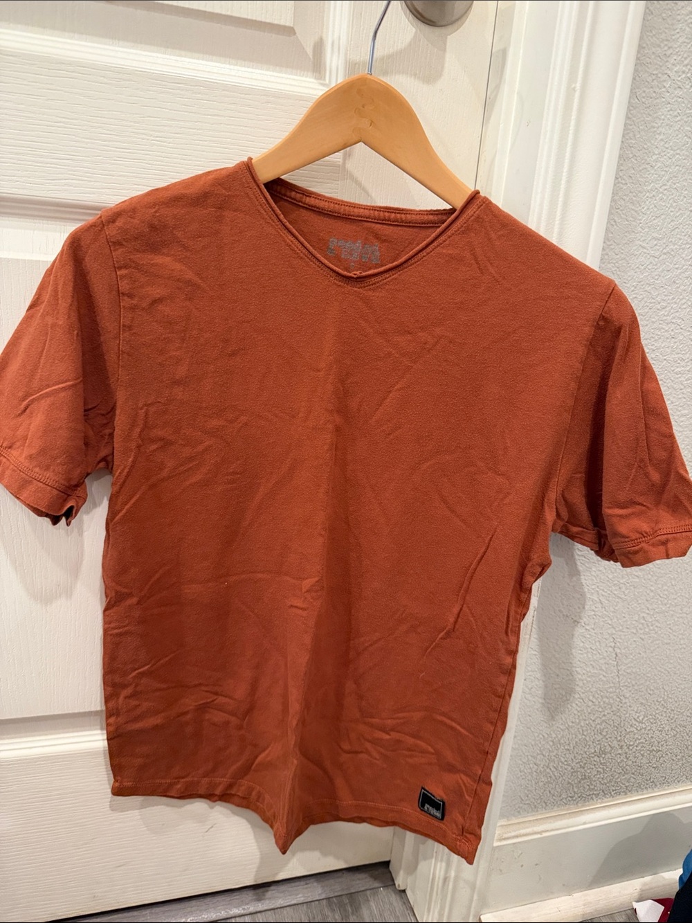Men's Seeded & Seen Rust Short-Sleeve Crewneck Shirt